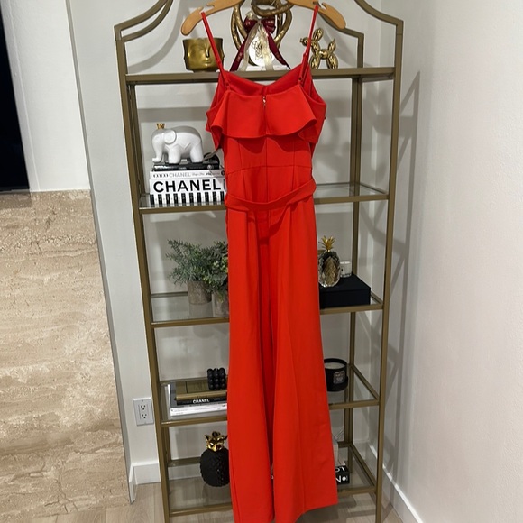 Thalia Sodi Red Jumpsuit - Picture 8 of 10